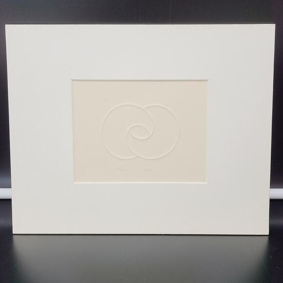 Lot of 2 VINTAGE 1982 Paul Bartlett Re' Tactual Art for the Blind & Sighted - Picture 3 of 7